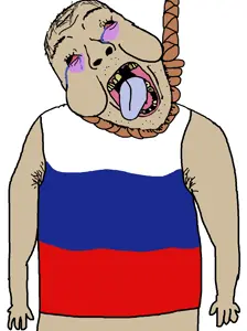 bernd, troonjak, ack, bloodshot eyes, brown skin, clothes, crooked teeth, crying, flag, hair
