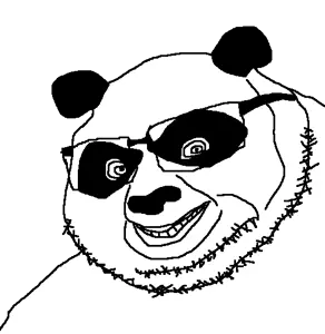 poson, useful soys, 1soyjak, animal, bald, bear, chin, cobson killer, double chin, ear