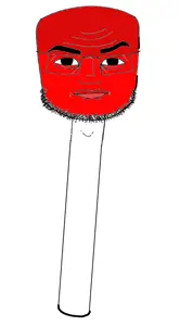 Ew... hairy lolipop... gross dude