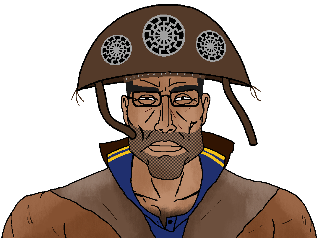 moistpepper, chudjak, perceptive chud, 1soyjak, black eyes, black hair, brazil, brown skin, buff, chest hair