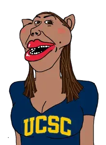 amerimutt, impish soyak ears, ameribimbo, impish amerimutt, amerimutt, femjak, foidjaks, 1soyjak, asian, big lips