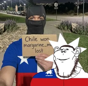 impish soyak ears, impish aryan ears, 1soyjak, 96 quite bitter beings, brown hair, brown skin, buff, chad, cheekbones, chile