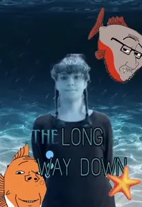 gapejak, smugjak, wholesome soyjak, 2soyjaks, animal, braided hair, charlotte fosgate, cleavage, fangs, fish