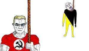 bernd, chudjak, chudjak front, hanging troonjak, muscular chud, troonjak, 2soyjaks, ack, anarchism, anarcho-capitalism