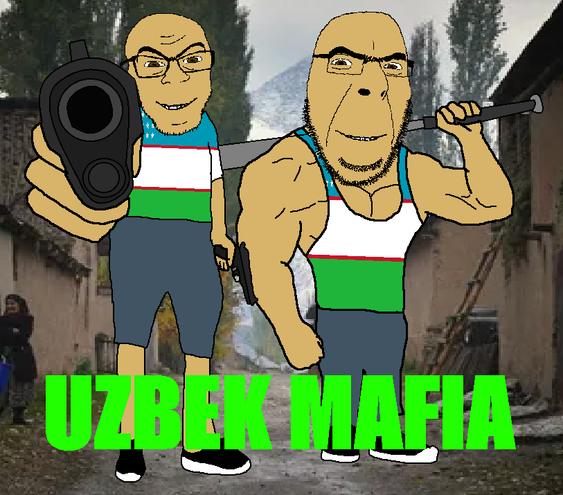 cobson, feraljak, mafia, 2soyjaks, asian, bald, baseball bat, brown eyes, buff, clothes