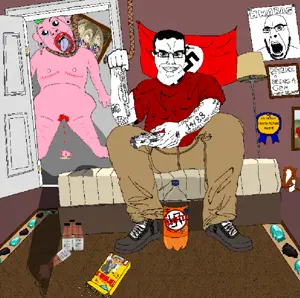 bernd, chudjak, cobson, award, black eyes, black hair, clothes, door, drawn background, glasses