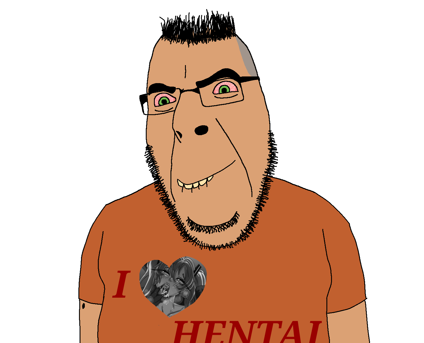 Goonerjak, original soyjak character