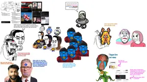 daddy's girl wojak, jeffrey epstein, noelle holiday, wojak, bernd, chudjak, el perro rabioso, troonjak, 'toss, adolf hitler