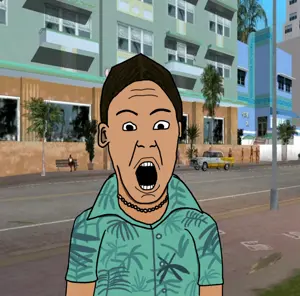 One of the most powerful protagonist and with the most attitude, Tommy Vercetti will kick your ass if you dare to grab any of his businesses