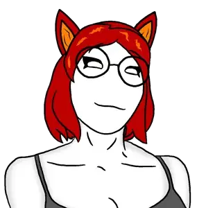 tama, cobson, female cobson, femjak, foidjaks, 1soyjak, bra, breasts, cat ears, closed mouth