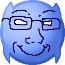 soyak, nuurumoji, 'cord, 1soyjak, bald, ball, blue skin, circle, closed mouth, discord