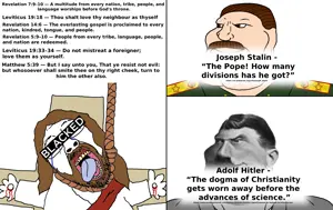 joseph stalin, bernd, meximutt, mexiaryan, 3soyjaks, ack, adolf hitler, beard, christian cross, christianity