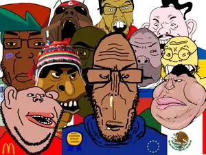 Every obsessed faggot is here!