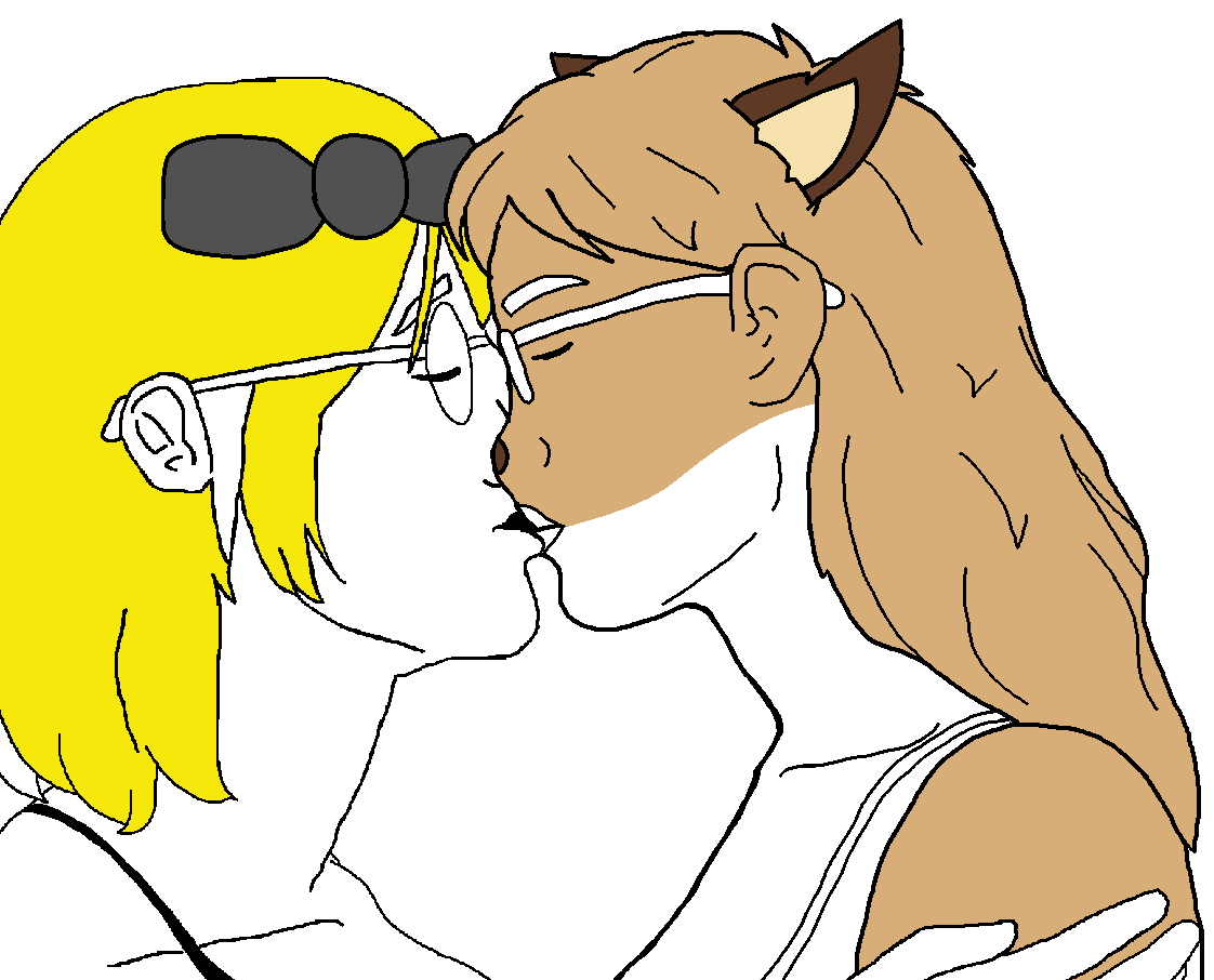 averi, kate hikes, fisheyejak, flartson, flarteyejak, femjak, foidjaks, 2soyjaks, animal ears, blonde hair
