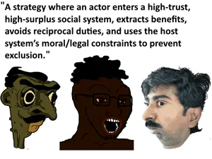 pajeetjak, soyak, aryan, a10 eyes, big lips, black eyes, black hair, black skin, bloodshot eyes, brown skin