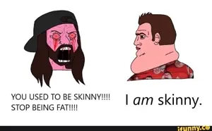 nikocado avocado, wojak, yes chad, beard, chad, chin, clothes, crying blood, double chin, ear