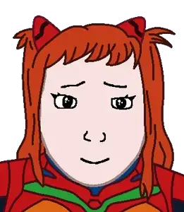 asuka langley soryu, markiplier soyjak, female markiplier, laura, lawrence, femjak, foidjaks, 1soyjak, anime, anime girl