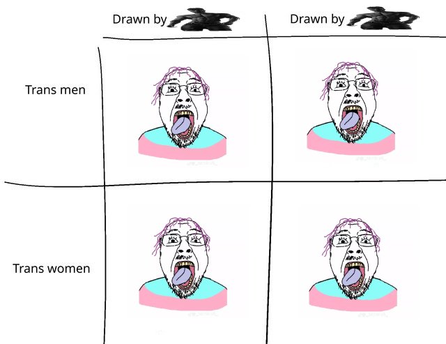 gigachad, bernd, troonjak, 4soyjaks, beard, black eyes, buff, hair, meme, muscles