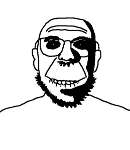 billson, hornybill, rapeson, 1soyjak, bald, biting lip, creepy, ear, evil smile, eyebrows