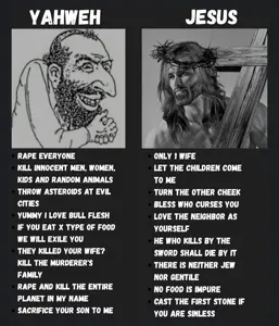 gigachad, happy merchant, 2nas, beard, christianity, closed mouth, clothes, cross, crown of thorns, ear