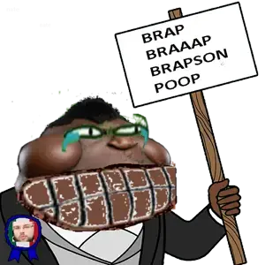 meximutt, 1soyjak, big smile, black hair, black skin, brap, brown, clothes, crying, english text