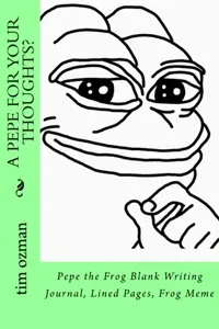 pepe, smug pepe, 1nas, amphibian, animal, bald, big lips, bold text, closed mouth, frog