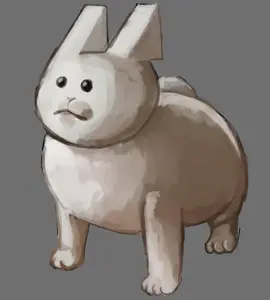 poison, gubby, animal, bunny ears, fat, full body, fur, paw, pet, rabbit