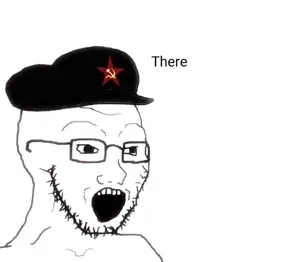 gigachad, soyak, 1soyjak, anarcho-capitalism, beard, black eyes, buff, cap, capitalism, castro fags