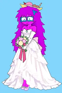 Last time I uploaded this it got removed because someone thought it was ai slop coal ev&oe I made this myself using Sketchbook on my phone. I copied the style of the dress from other images and ai…