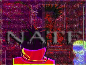 nate higgers, chudjak, markiplier soyjak, chudjak seething, longplier, schizojak, natejak, 3soyjaks, back view, black hair