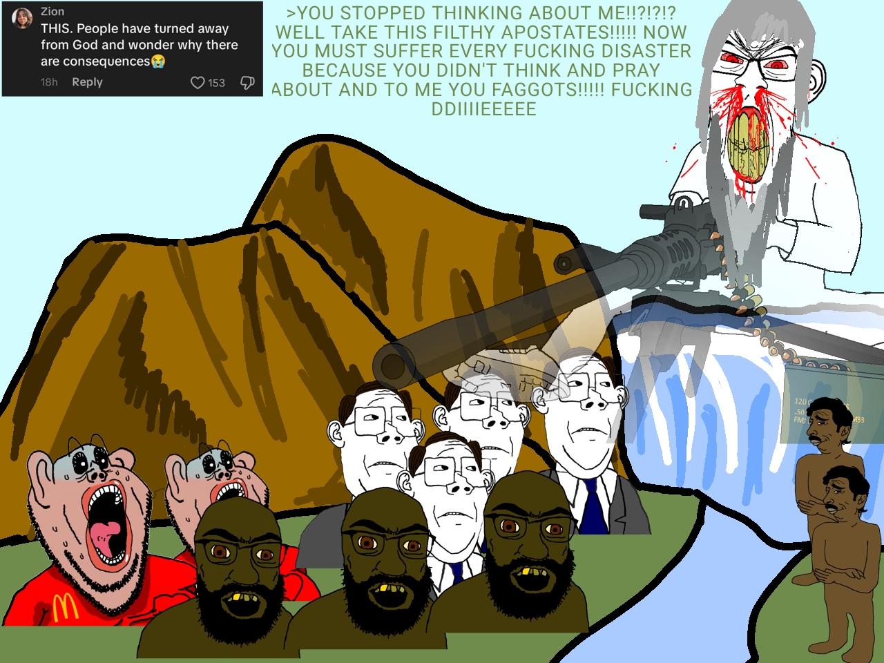feraljak, gapejak, impish soyak ears, pajeetjak, feralrage, impish amerimutt, protestantjak, tetojak, wholesome soyjak, angry
