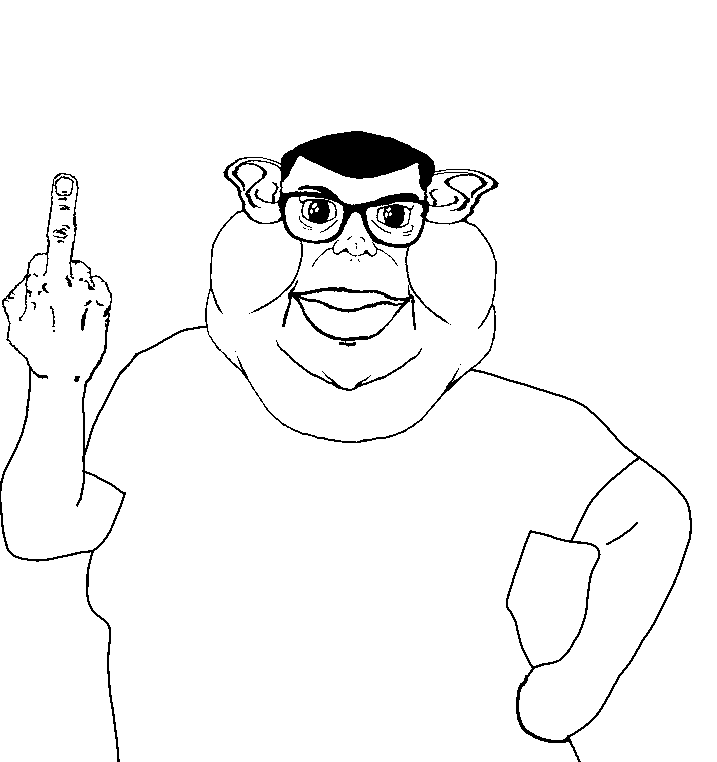 brandon, branigger, sassy brandon, arm, black hair, cheeks, chin, closed mouth, clothes, double chin