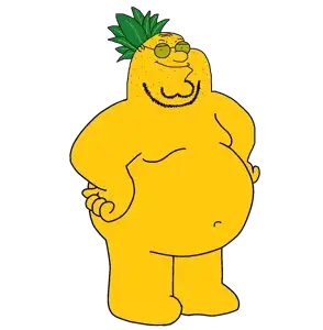 peter griffin, griffinjak, 1soyjak, bald, belly, belly button, black eyes, chin, closed mouth, ear