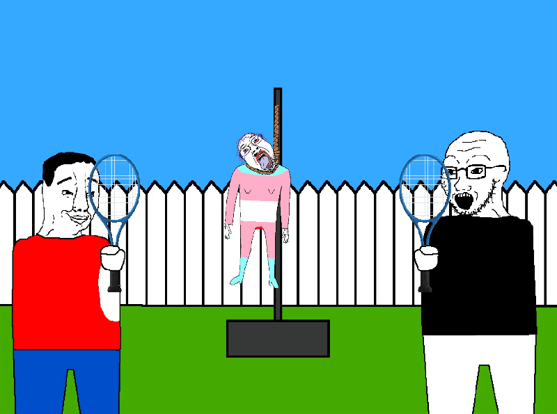 bernd, chudjak, gapejak, soyak, troonjak, 4soyjaks, animated, bald, black eyes, black hair