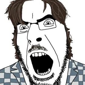 cobson, beard, blue shirt, brown hair, clothes, front view, hair, hairy, long hair, looking at you
