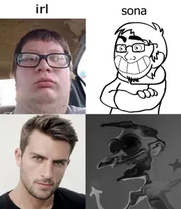 gigachad, soyak, so true!, aryan, 1nas, a10 eyes, avatar, crossed arms, deformed, distorted