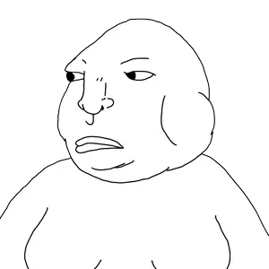 britbonghater68, meximutt, bbh meximutt, muttvariants from meximutt, muttverse, 1soyjak, bald, black eyes, chin, closed mouth