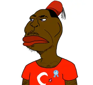 "Has blue eyes because hes yoruk from aydin or something award"