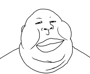meximutt, chinkmutt, oalgomutt, muttvariants from meximutt, muttverse, 1soyjak, bald, big lips, chin, chink