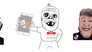 mexiaryan gerontophile, rawhoneyisagimmick, nate higgers, a24 slowburn soyjak, alicia, chudjak, feraljak, markiplier soyjak, matchajаk, meximutt