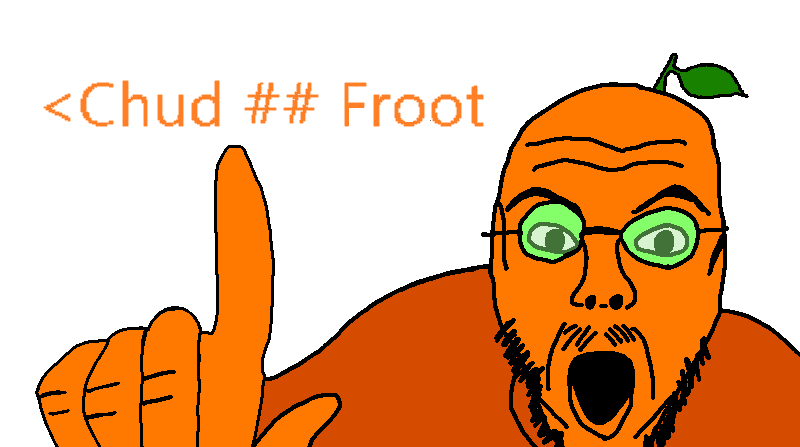 pointjak, arrow, excited, finger, fnwo, food, forehead lines, front view, fruit, glasses