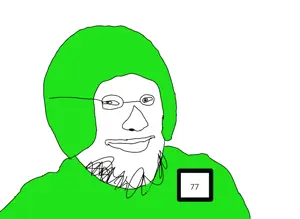 Soyjak that i made. new to the soysphere