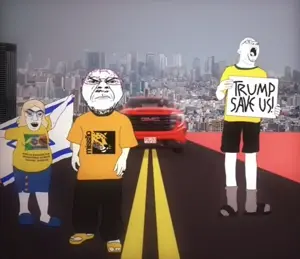 There’s a Giga if you look very closely in the car Also lula won