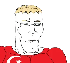 ron, ronaryan, aryan, aryan soyjaks, a10 eyes, big chin, blonde hair, blue eyes, buff, closed mouth