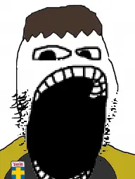 lars, gapejak, tismjak, tismjak, 1soyjak, award, bowl cut, brown hair, hair, no glasses