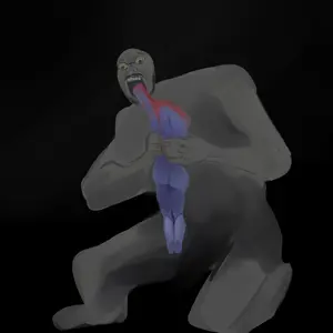 soot devouring his son (salt)