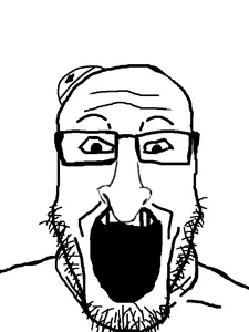 markiplier soyjak, kosherjaks, bald, clothes, glasses, hat, jewish, jewish nose, judaism, kippah