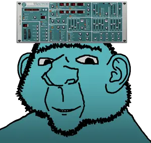 impish soyak ears, ishish soyak ears, vstjaks, beard, big nose, closed mouth, ear, gray eyes, nose, smile