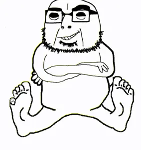 cobson, feraljak, cobsontalks, condiment, olgolstein, olgoltalks, 1soyjak, angry, animated, arms crossed