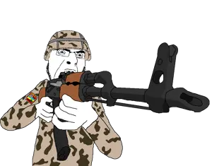 ukrainian peacekeeper in iraq or whatever